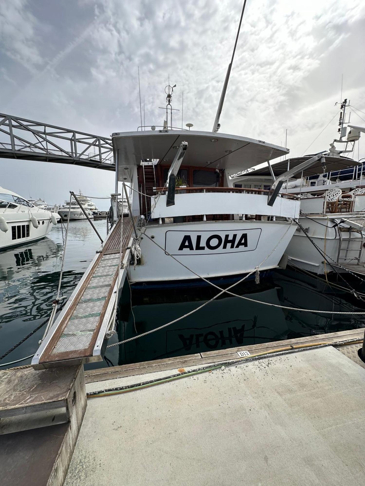 Habitacion Marineria Boat Aloha バルセロナ エクステリア 写真